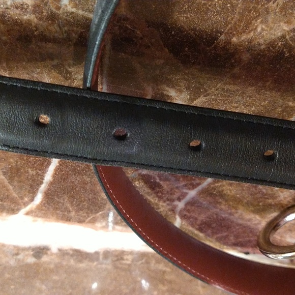 Vintage Coach black leather belt - 8504 - Picture 4 of 11